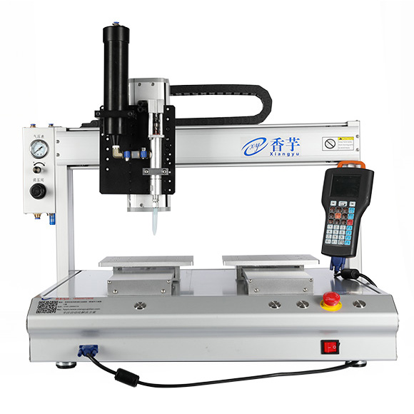 300mL密封膠雙Y四軸平臺點膠機